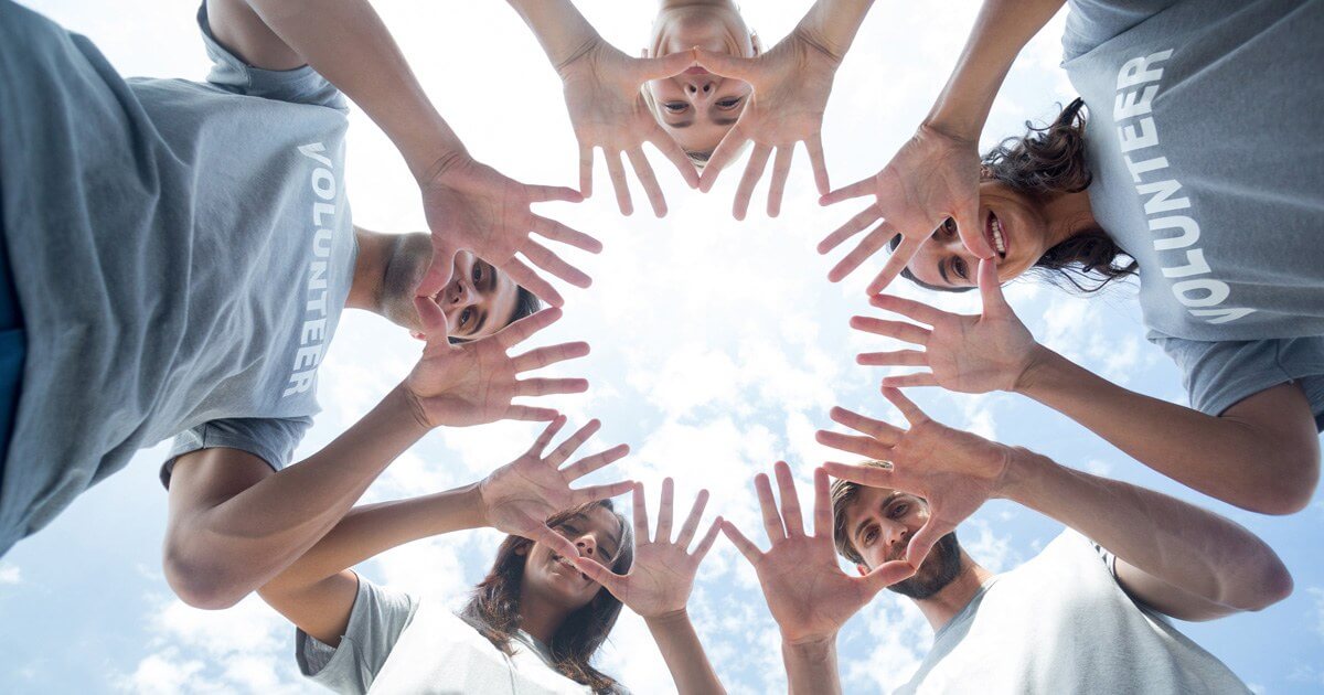 Brindes para campanhas de voluntariado