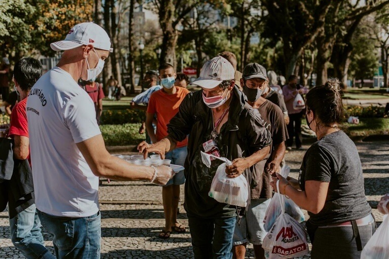 Ideias de brinde para voluntários